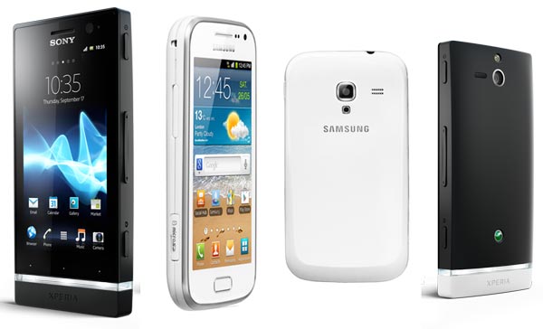 Sony Xperia U vs Samsung Galaxy Ace 2