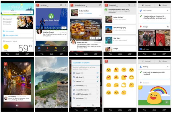 Actualizacion Google Plus para Android