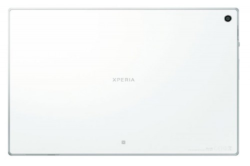 Sony Xperia Tablet Z trasera blanca