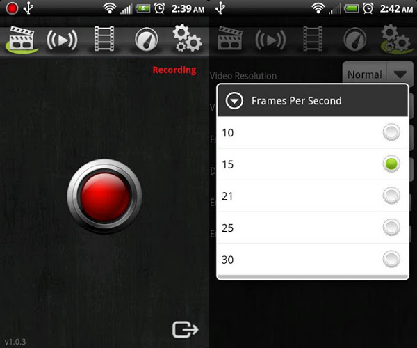 Aplicaciones y programas para grabar la pantalla de tu Android - Screencast Video Recorder