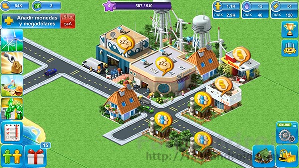 tomar compromiso Leeds Megapolis para Android, un juego de construir ciudades a lo SimCity