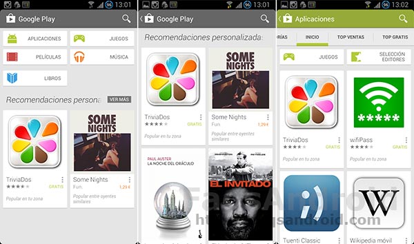 La Google Play Store 4.0 ya está activa en España
