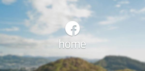 Facebook Home banner