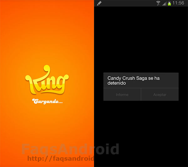 Candy Crush para Android no funciona con la última actualización