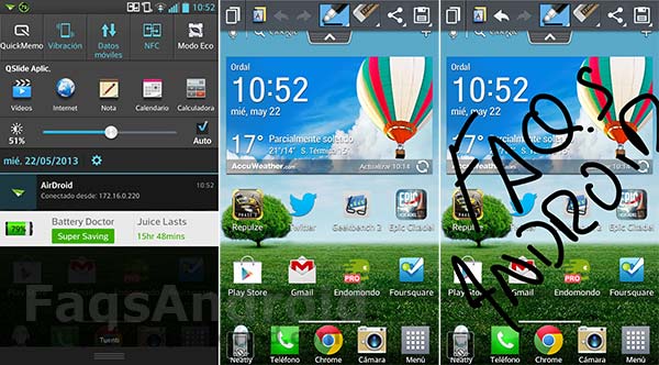Cómo sacar una captura de la pantalla en Android por versiones y fabricantes