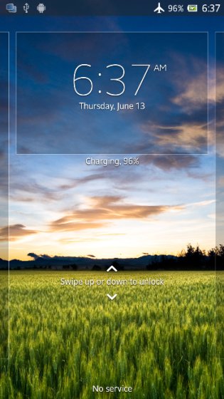 Android 422 Xperia Z capturas 3