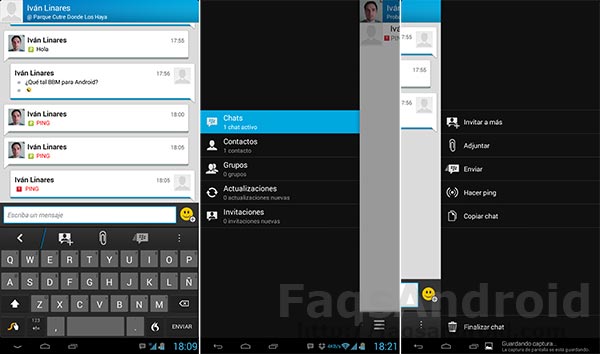 Blackberry Messenger para Android se actualiza en el Google Play Store