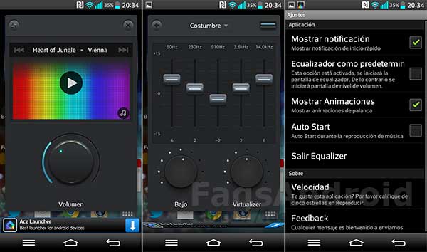 5 aplicaciones para mejorar el sonido en Android con ecualizador: Music Equalizer