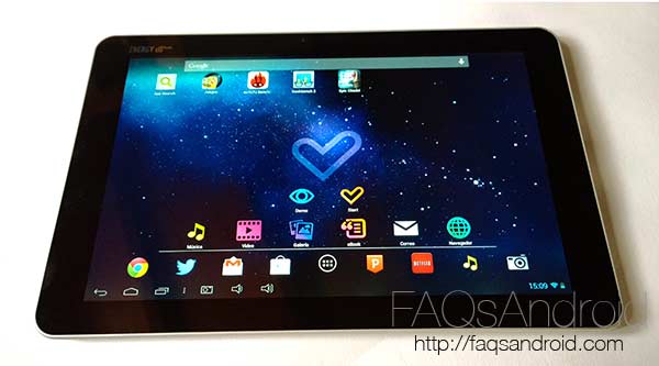 Review de la Energy Tablet x10 Quad con análisis en vídeo HD