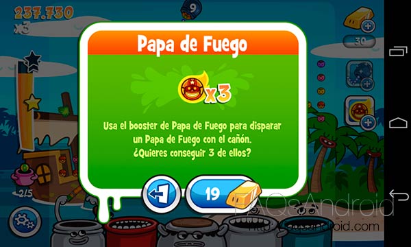 Analizamos el juego Papa Pear Saga para Android