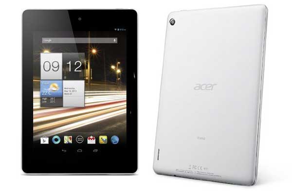 5 tablets Android de calidad por menos de 200 euros: Acer Iconia A1-810