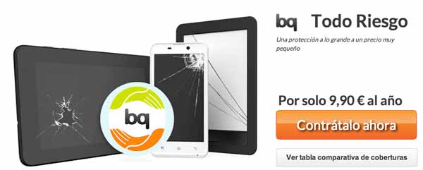 Bq Ofrece Un Seguro A Todo Riesgo Para Sus Moviles Android