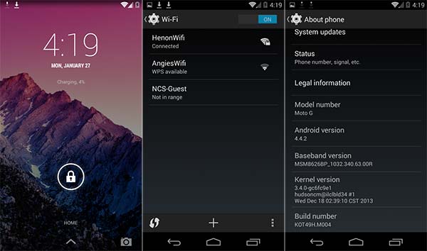 5 ROMS aptas para instalar en el Motorola Moto G: Google Play Edition