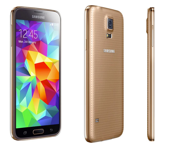 El Samsung Galaxy S5 dorado de 32 GB se venderá en exclusiva con Vodafone