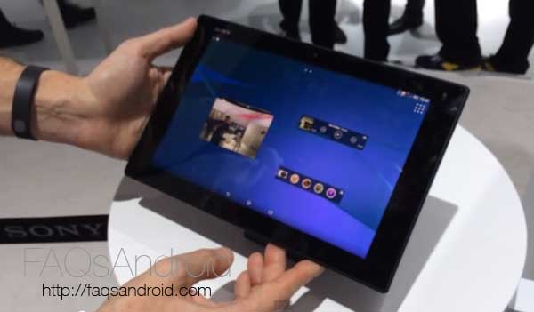 Primera toma de contacto en vídeo del Sony Xperia Tablet Z2