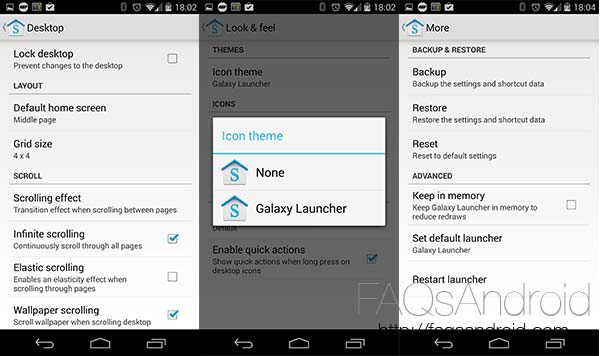 Galaxy Launcher, interfaz gratuita que imita el aspecto del Samsung Galaxy S5