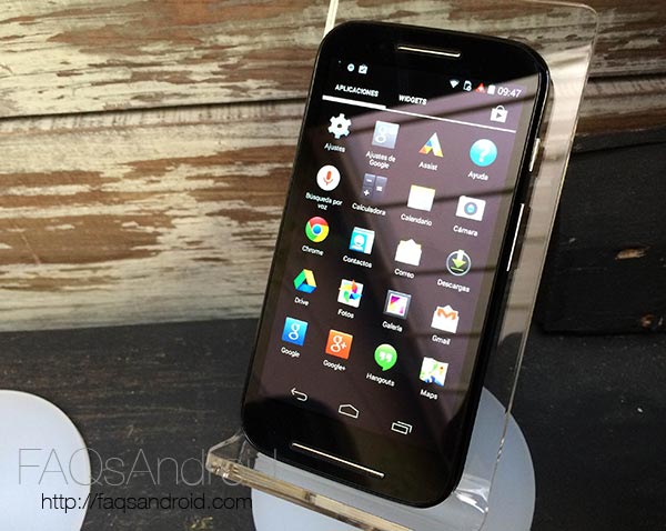 Motorola Moto E: primeras impresiones del nuevo android
