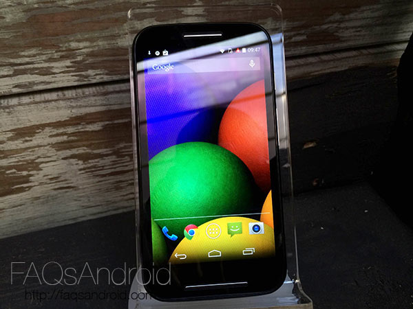 Motorola Moto E: primeras impresiones del nuevo android