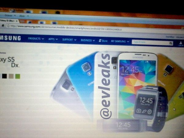 Primera imagen real del Samsung Galaxy S5 Mini