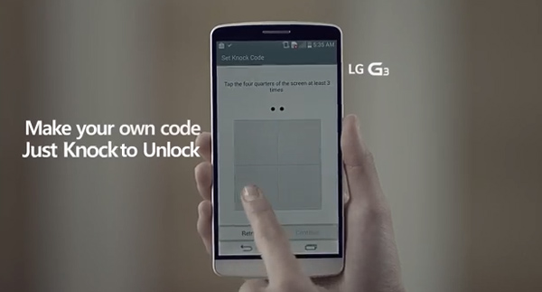4 vídeos de humor sobre el Knock Code del LG G3