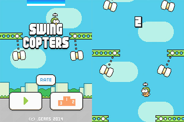 Ya podemos descargar el juego Swing Copters desde el Google Play Store