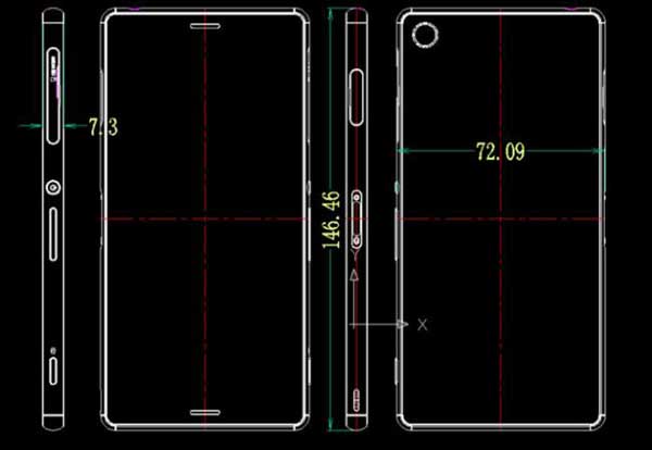 plano-sony-xperia-z3-Filtrados los planos y medidas del Sony Xperia Z3