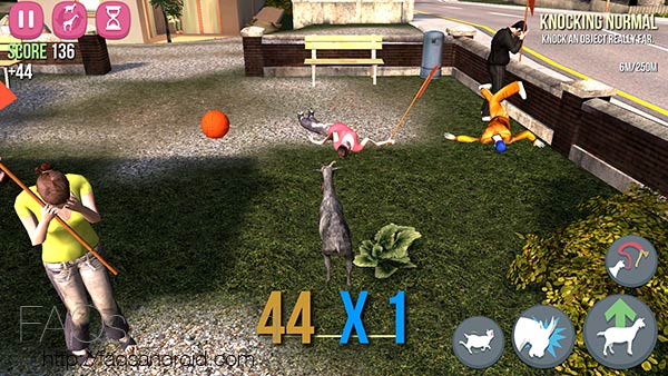 Goat Simulator, un juego con el que malgastar el tiempo sembrando el terror con una cabra
