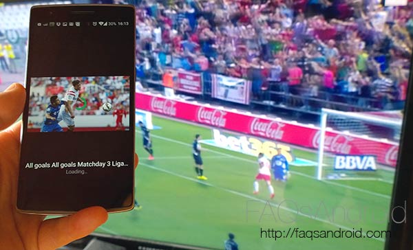 La Liga TV, toda la información con goles, partidos y soporte para Google Chromecast