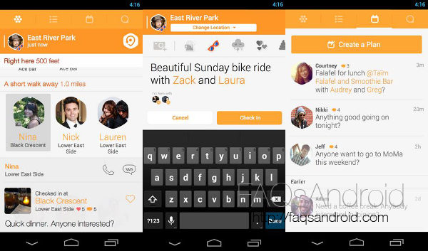 Foursquare para Android actualiza su diseño y se divide en dos aplicaciones: Swarm