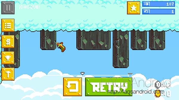 Retry, Rovio deja a trás a los Angry Birds para adentrarse en el estilo Flappy Bird
