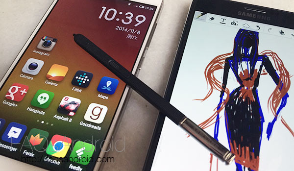 Samsung Galaxy Note 4 vs Xiaomi Mi4: furia de titanes