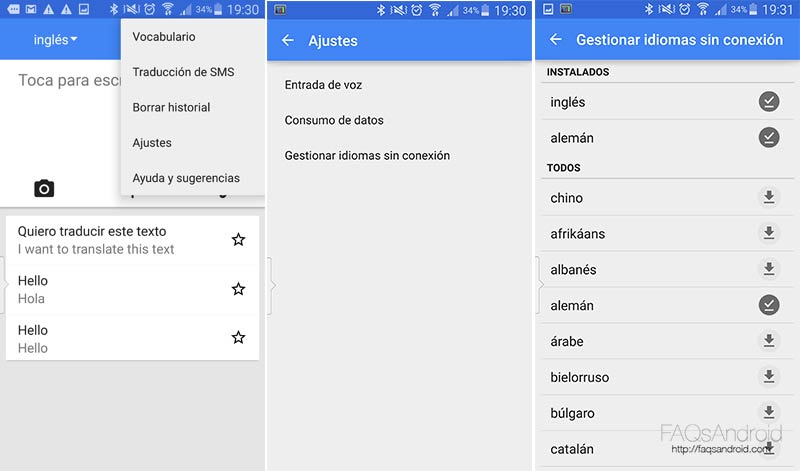 Cómo usar Google Translate en un móvil Android