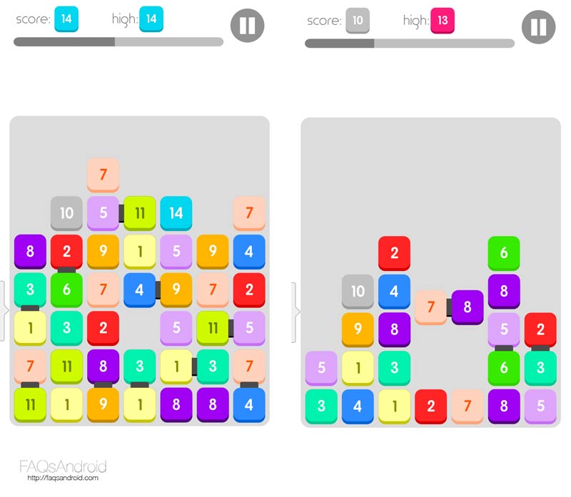 Twenty, un sencillo juego de puzles mezcla de Tetris y 2048
