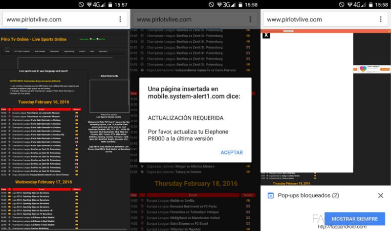 Grifo pirámide mecánico Tres motivos para no ver Pirlo TV en Android