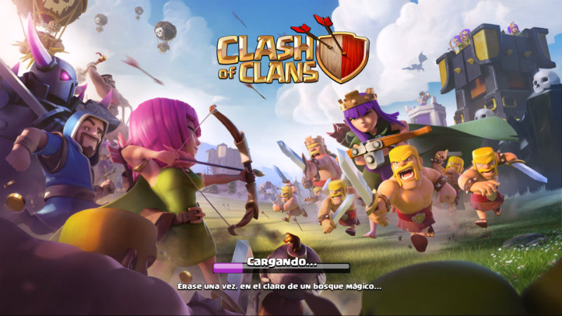 Juegos de Estrategia Para Android Clash Of Clans Logo